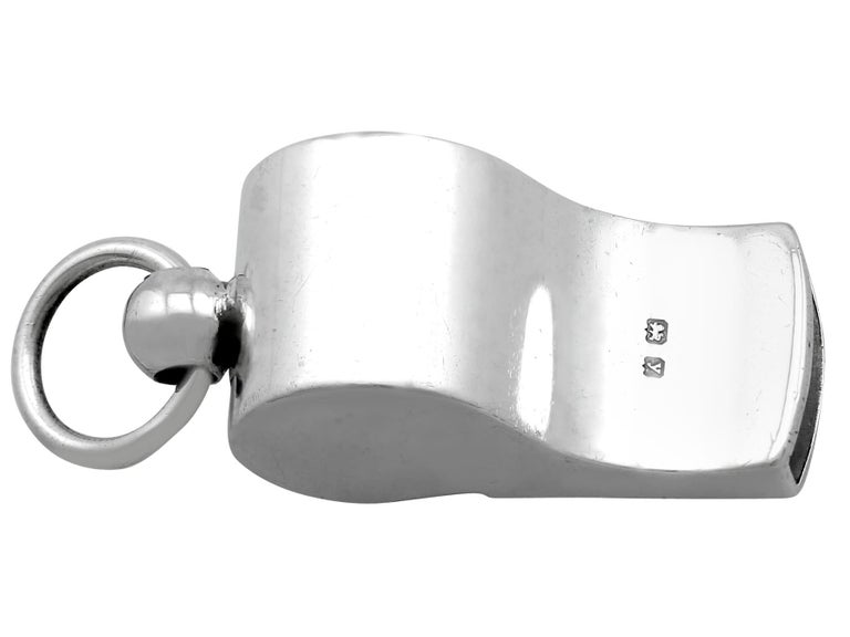 Antique Sterling Silver Pea Whistle For Sale at 1stDibs