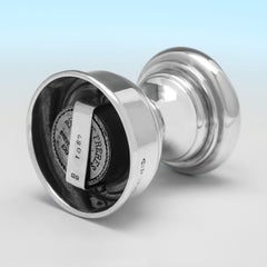 Antiker Pfefferstreuer aus Sterlingsilber von John Grinsell & Sons, hergestellt 1914