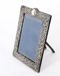 Antique Sterling Silver Photo Frame by Henry Matthews 1902