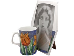 Cadre pour photographies antique en argent sterling, 1919