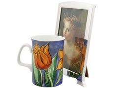 Antique Sterling Silver Photograph Frame Art Nouveau, 1915