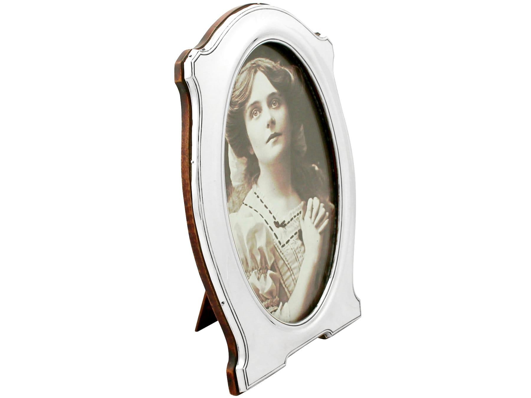 Other Antique Sterling Silver Photograph Frame For Sale