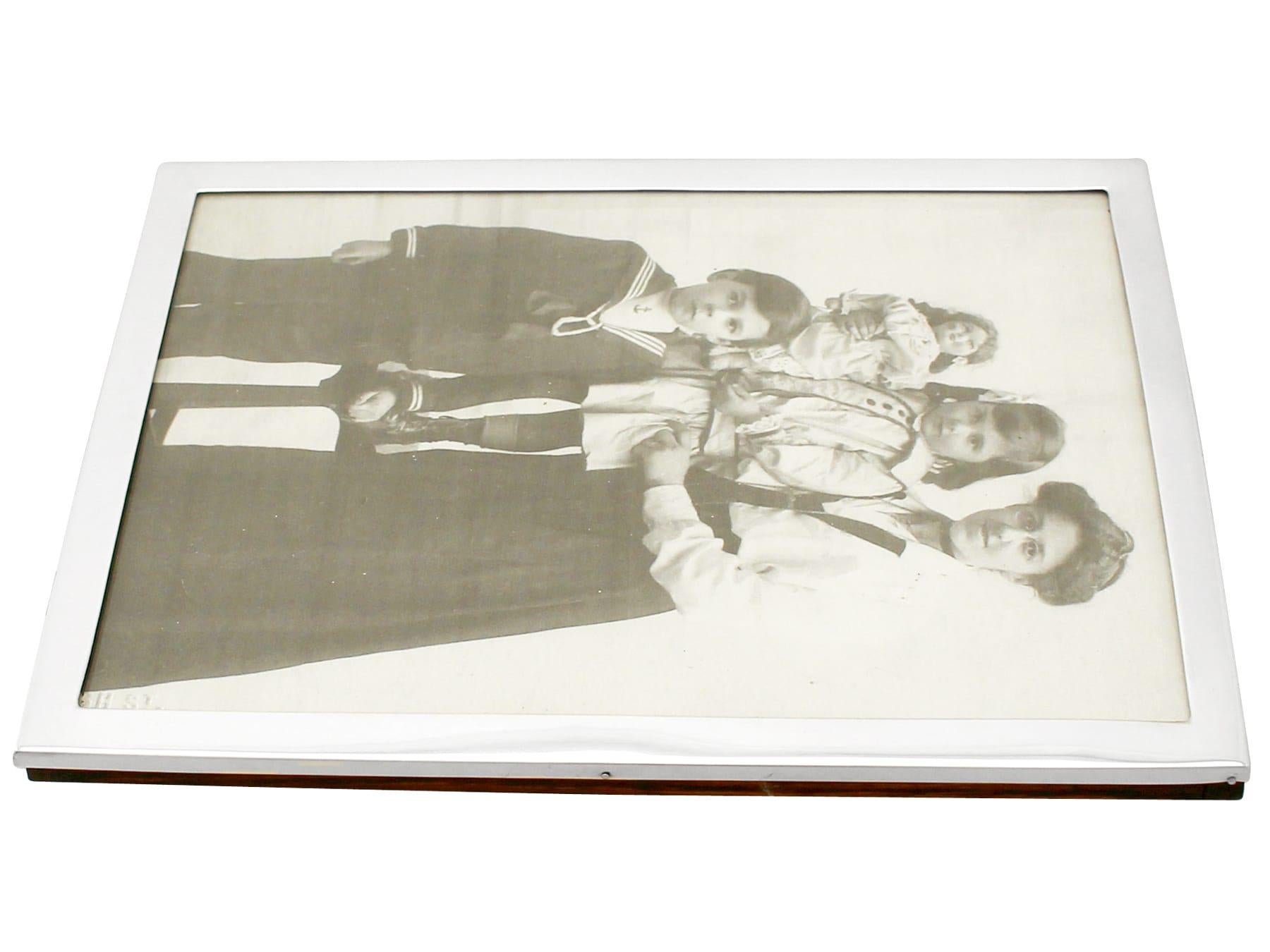 Antique Sterling Silver Photograph Frame 2