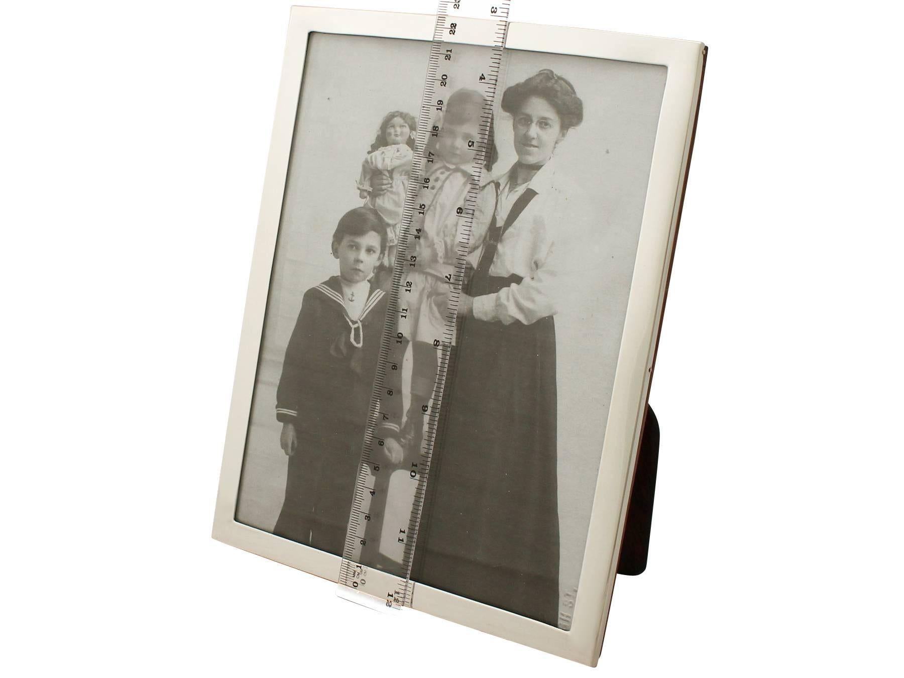 Antique Sterling Silver Photograph Frame 4