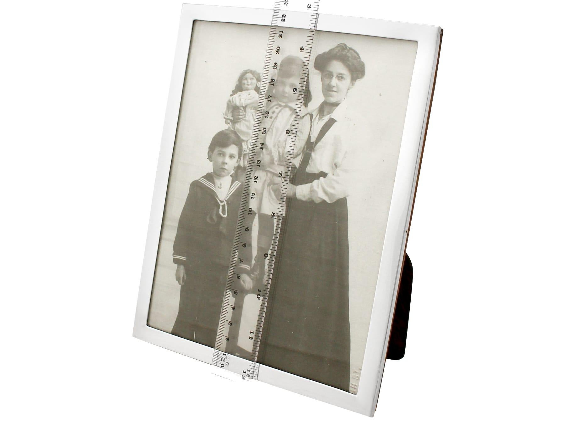 Antique Sterling Silver Photograph Frame 4
