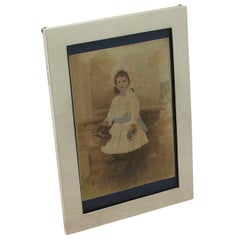 Antique Sterling Silver Photograph Frame