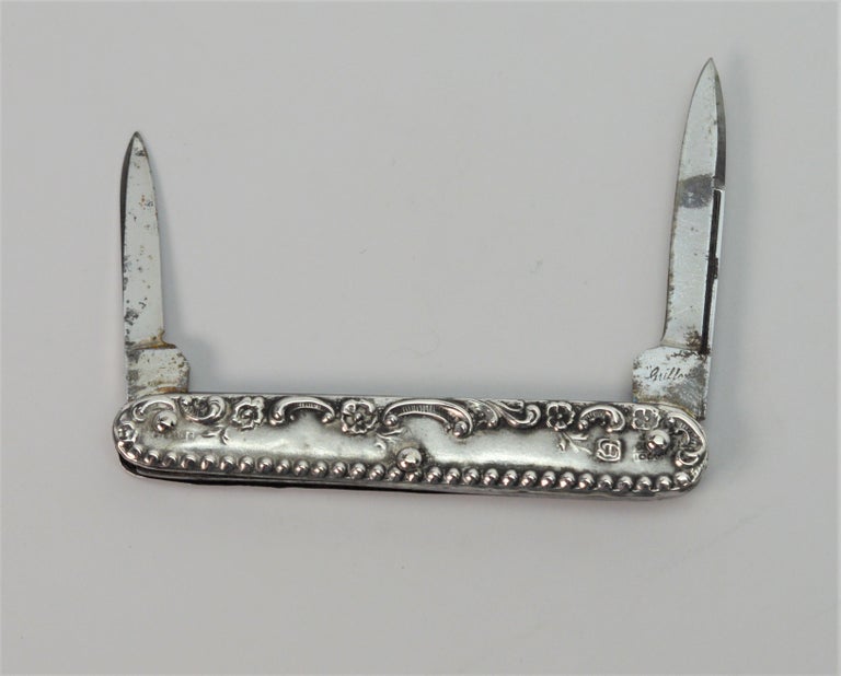 Antique Sterling Silver Pocket Knife at 1stDibs sterling silver