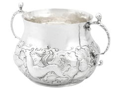Antique Sterling Silver Porringer
