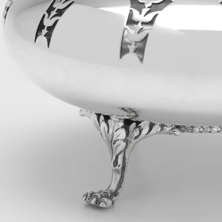 Antique Sterling Silver Potpourri Holder Hallmarked in Birmingham in