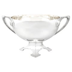 Antica ciotola di presentazione in argento sterling, 1937