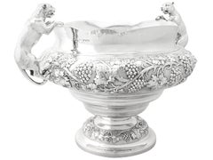 Frank Hyams Ltd Antique Sterling Silver Presentation Bowl