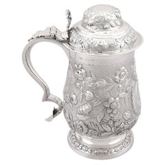 Antique Sterling Silver Quart and a Half Tankard