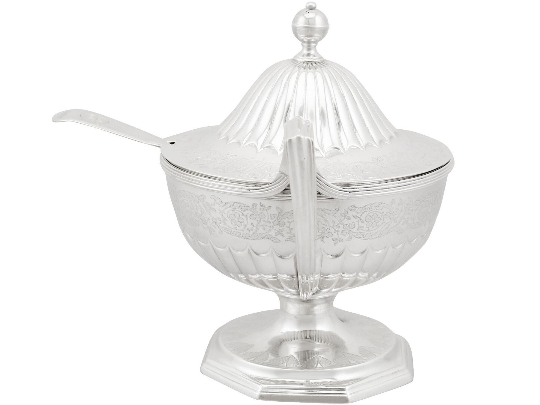 English Antique Sterling Silver Sauce Tureens