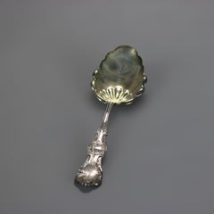 Antique Sterling Silver Serving Spoon 3.26 Troy Ounces C1890