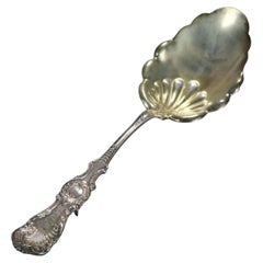 Antique Sterling Silver Serving Spoon 3.26 Troy Ounces C1890