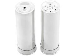 Antique Edwardian Sterling Silver Shotgun Casing Salt and Pepper Shakers