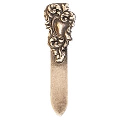 Antique Sterling Silver Small Bookmark