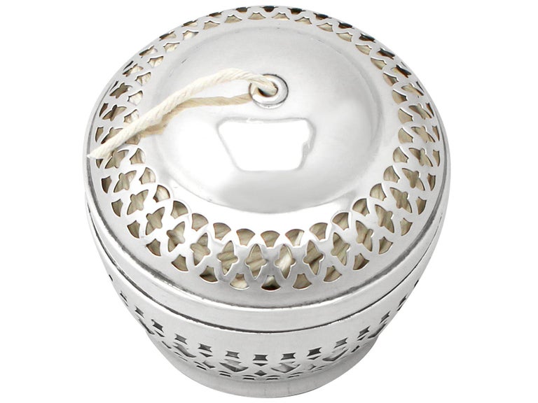 Antique Sterling Silver String Box by Gorham Manufacturing Company For ...