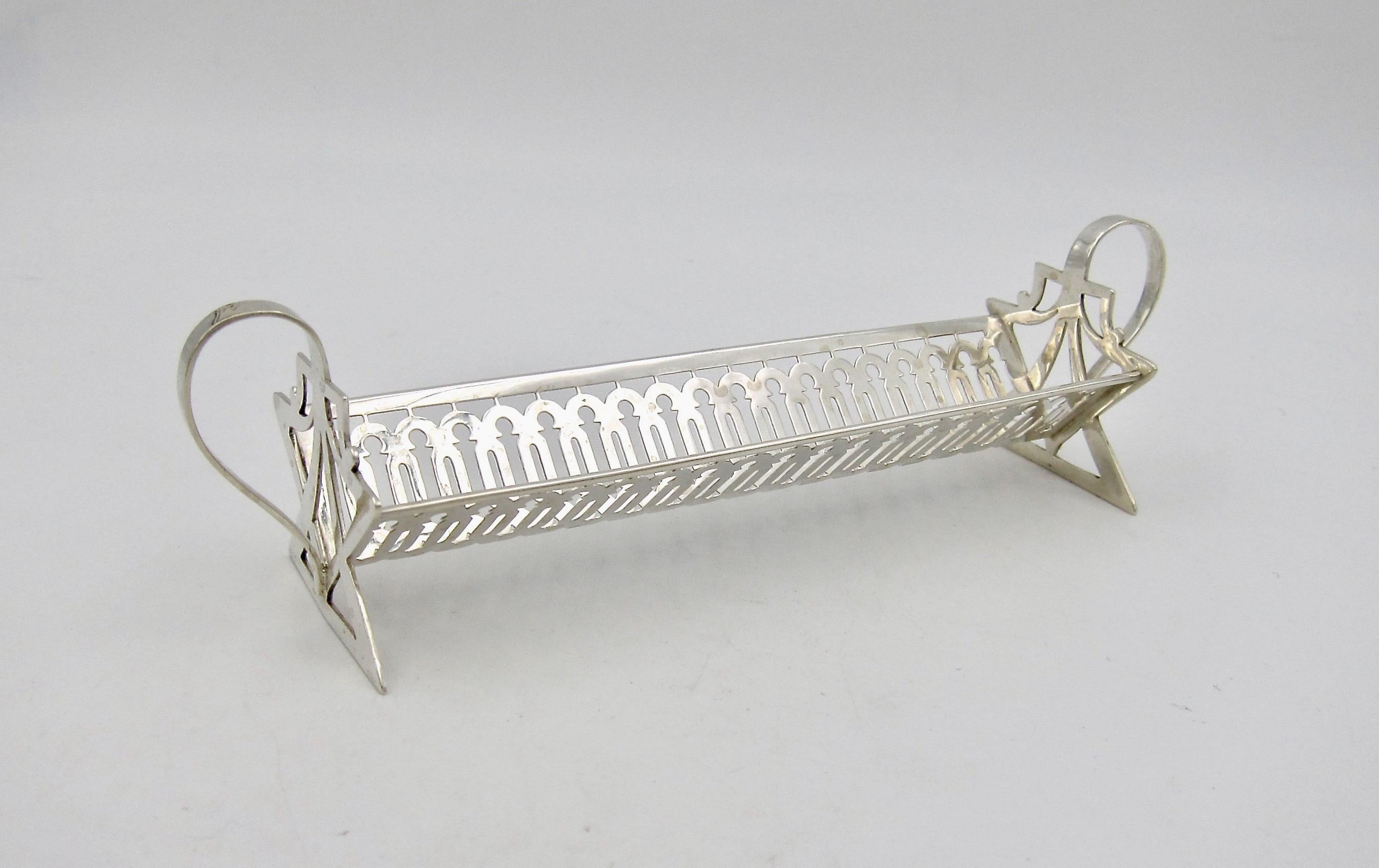 antique sugar cube holder
