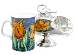 Antique Sterling Silver Sugar Scuttle