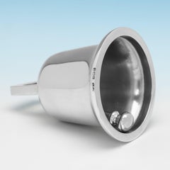 Antique sterling silver table bell made in 1922