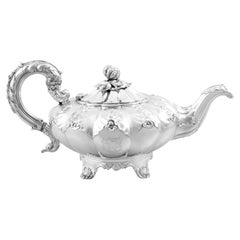 Antique Sterling Silver Teapot