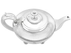 1830s English Sterling Silver Teapot