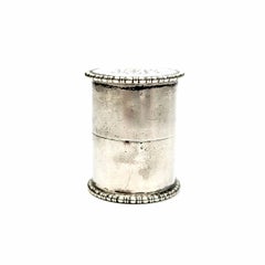 Antique Sterling Silver Thread Holder