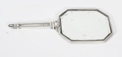 Antique Sterling Silver Tiffany & Co Hand Mirror Early 20th Century