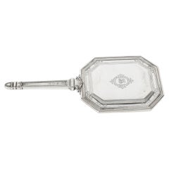 Antique Sterling Silver Tiffany & Co Hand Mirror Early 20th Century