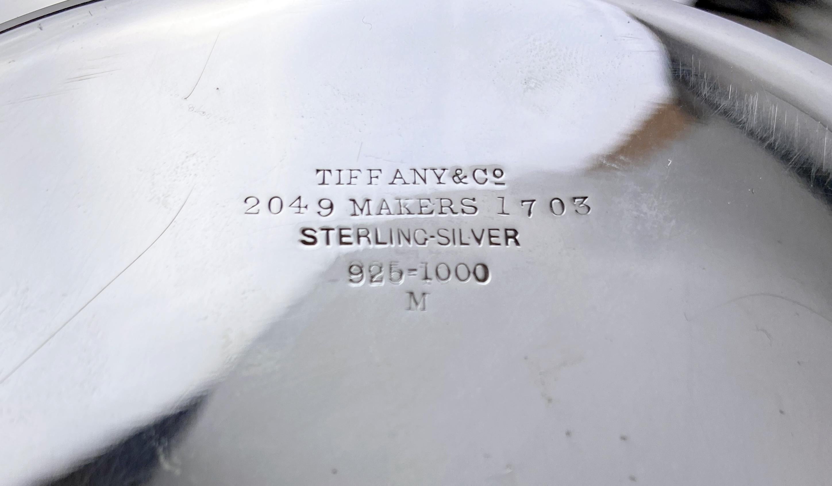 Antique Sterling Silver Tiffany & Co Tray, USA, circa 1892 1