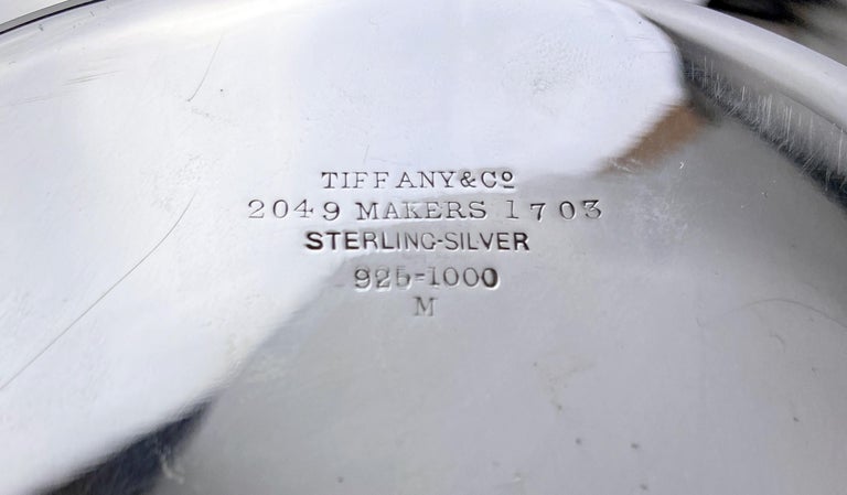 Antique Sterling Silver Tiffany & Co Tray, USA, circa 1892 For Sale 1