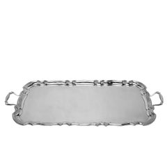 Antique Sterling Silver Tray 1915 Sandwich Serving Platter
