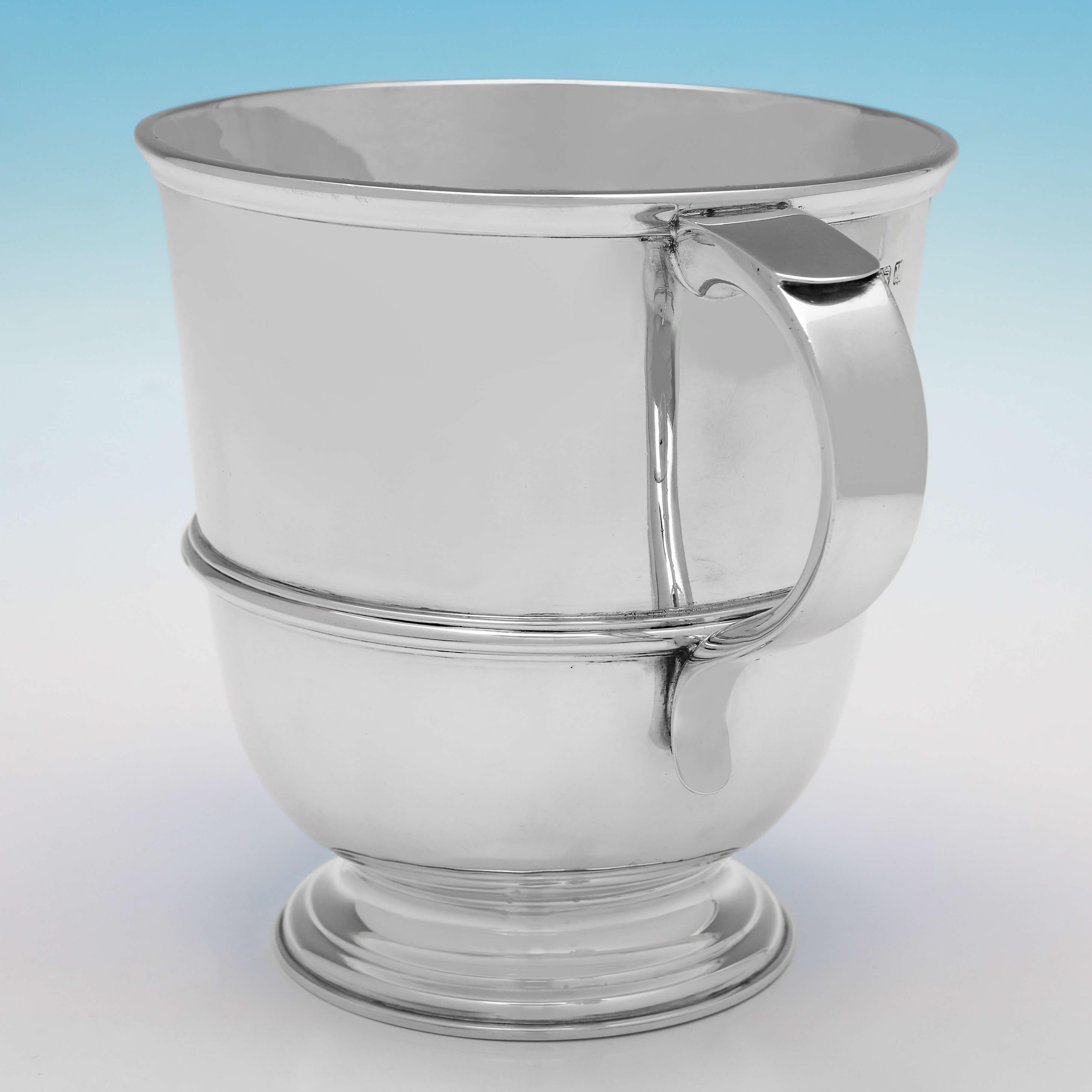 English Antique Sterling Silver Trophy Cup or Loving Cup - London 1922