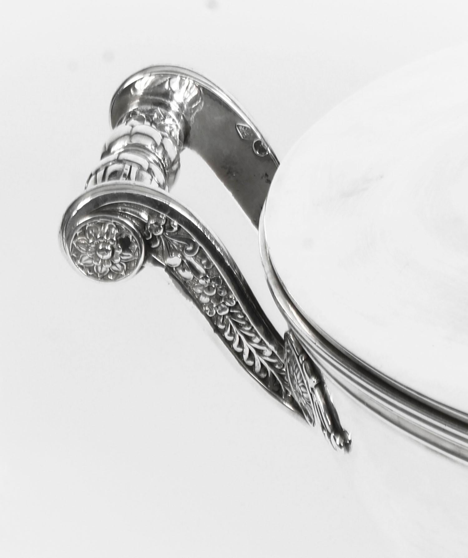 Antica zuppiera in argento di Marc Jacquard venduta da Bulgari del XIX secolo in vendita 4