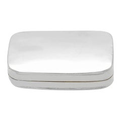 Vinaigrette ancienne en argent sterling