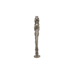 Antique Sterling Silver Wax Seal Stamp "W" #18429