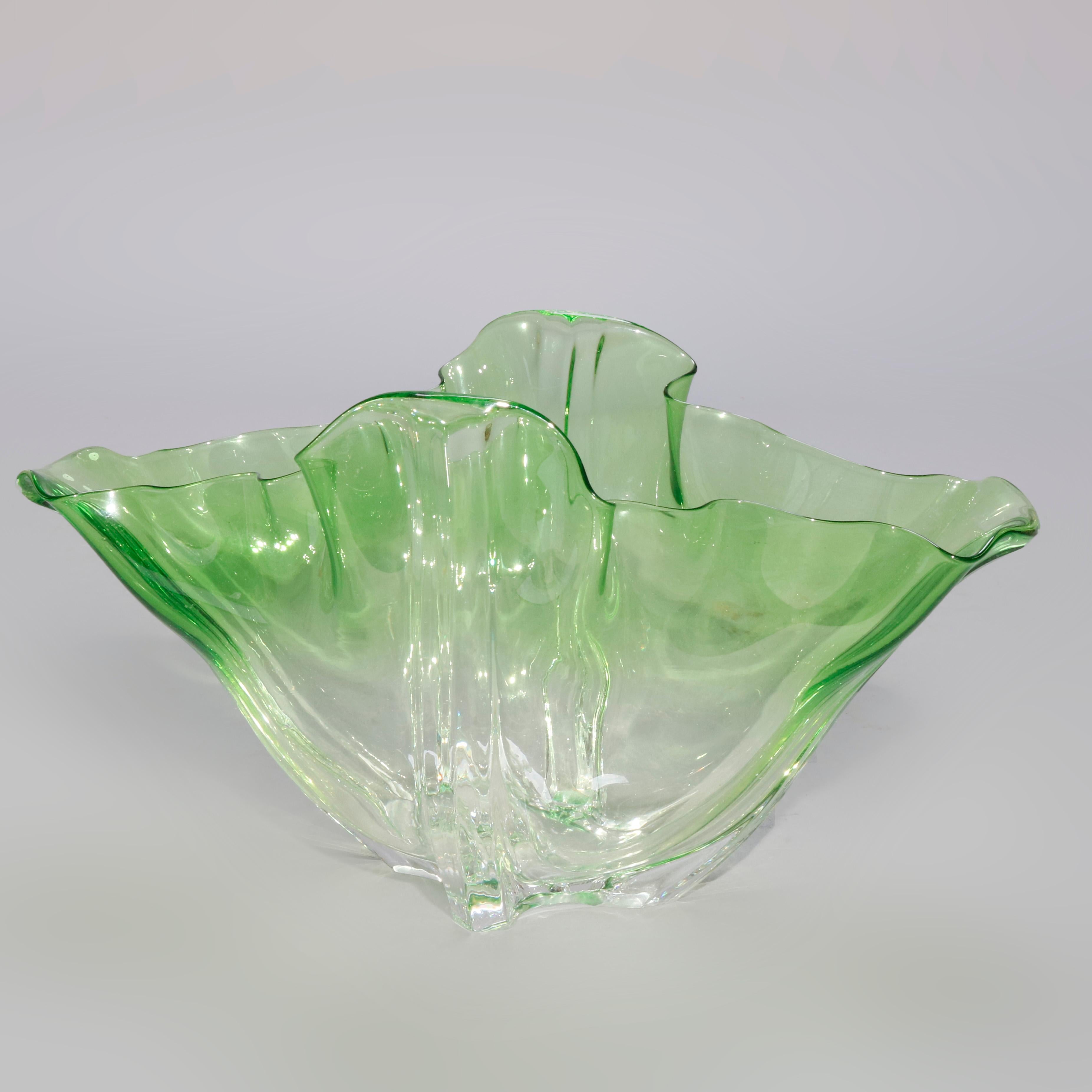 vintage steuben glass bowl