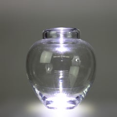 Antique Steuben MCM Art Glass Lidded Vessel Signed C1930