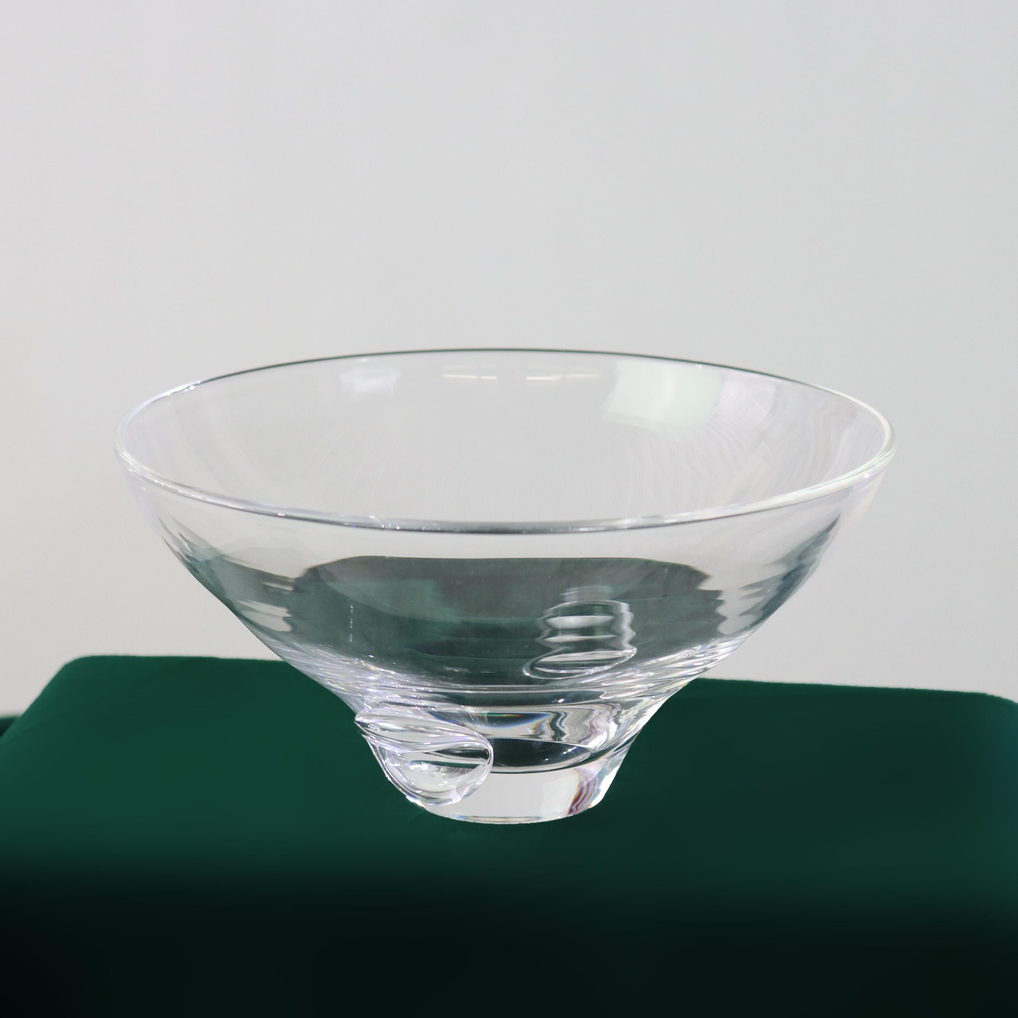 Antique Steuben MCM Art Glass Vessel Signed C1930 For Sale 2