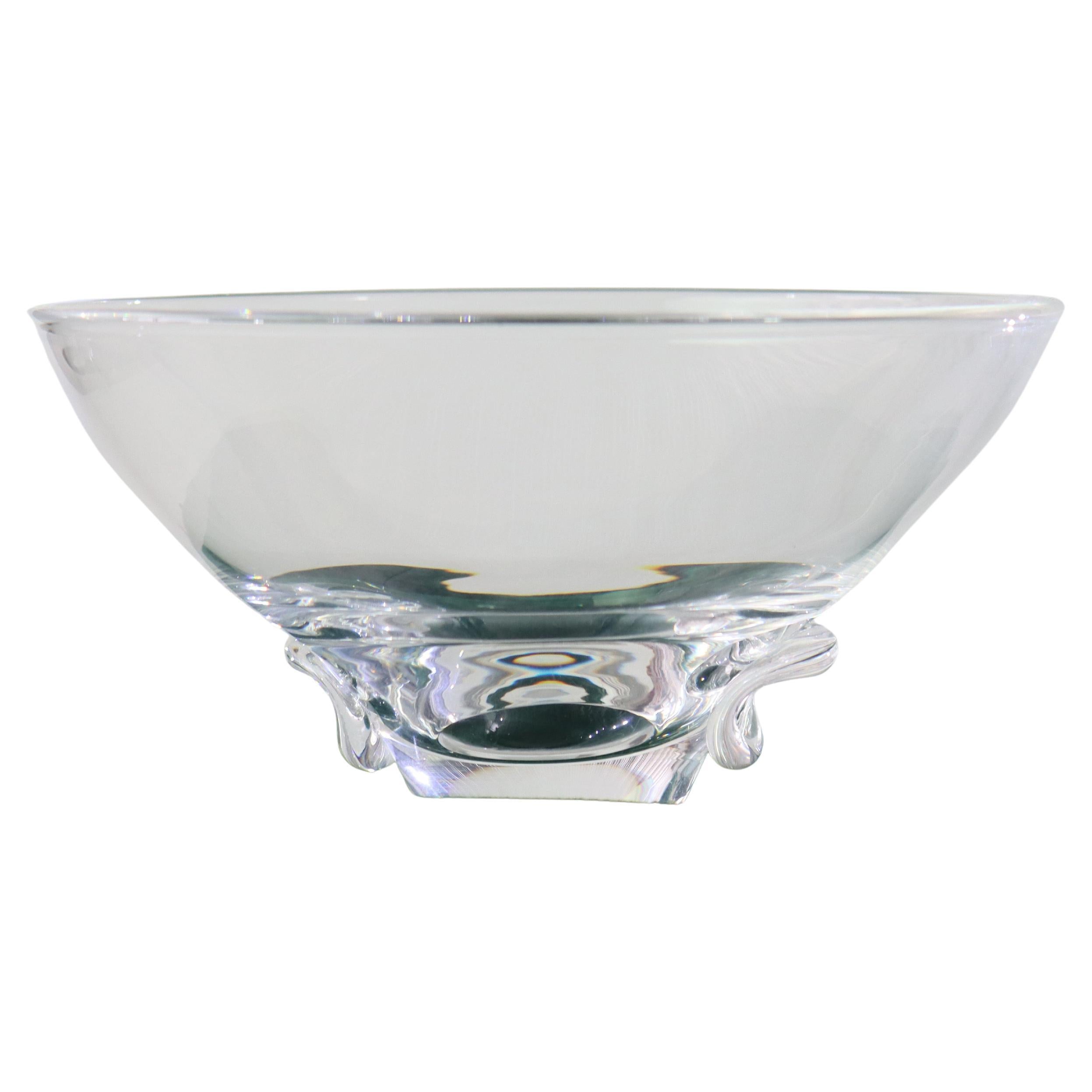 Antique Steuben MCM Art Glass Vessel Signed C1930 For Sale