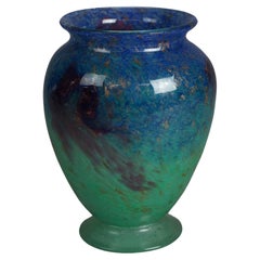 Antique Steuben School Art Glass Vase Circa 1930