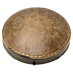 Caja de joyas redonda antigua de Stewart Dawson, de Regent Street