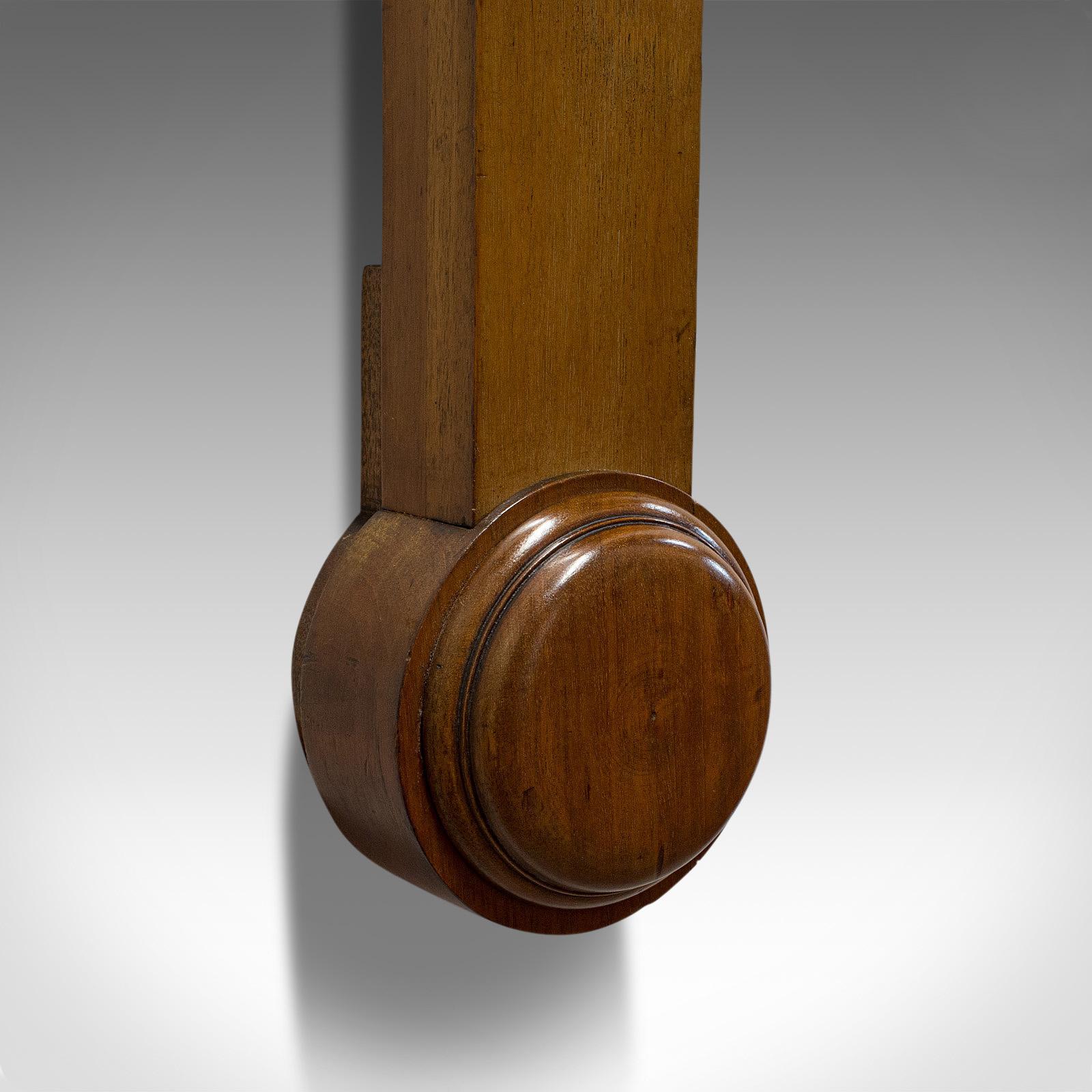 Antique Stick Barometer, Walnut, Scientific Instrument, Negretti & Zambra, 1900 For Sale 6