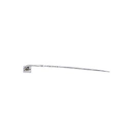 Antique Stick Pin Set with 0.12ct Round Diamond in 15ct/ 9ct White Gold