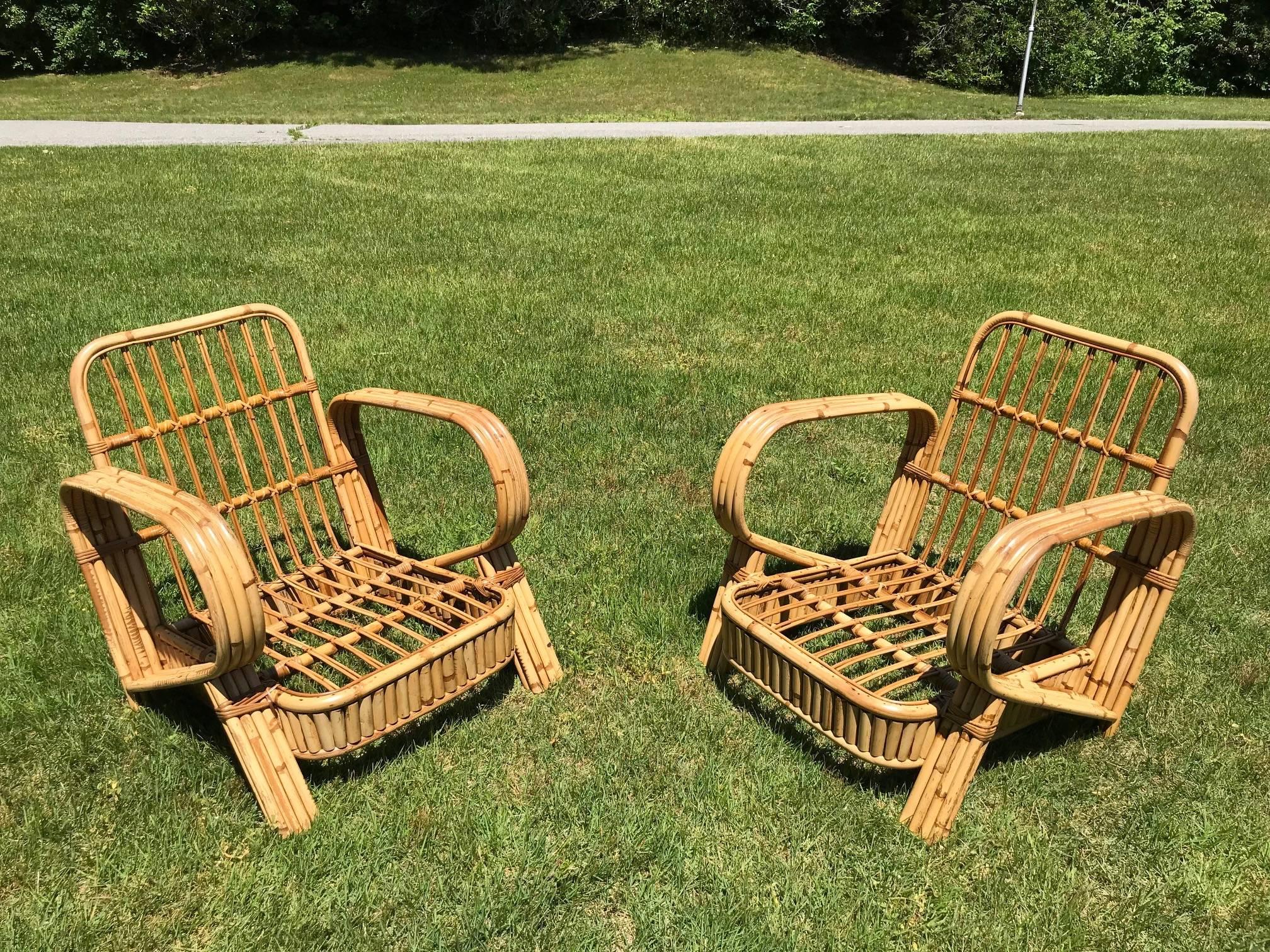 Antique Stick Rattan Set For Sale at 1stDibs vintage rattan furniture