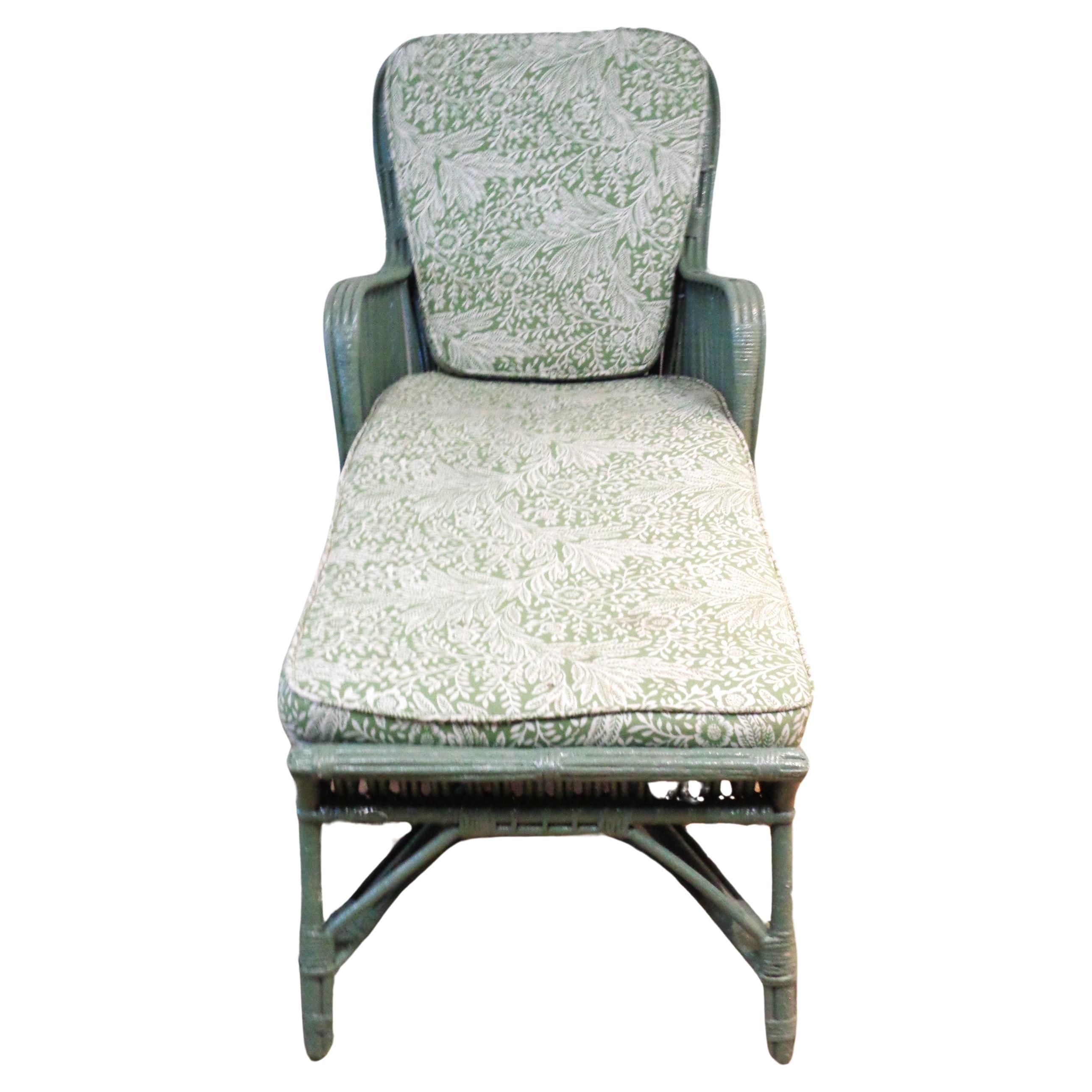 Antike Stühle aus Korbweide Heywood-Wakefield zugeschrieben Heywood-Wakefield, um 1930 im Zustand „Gut“ im Angebot in Rochester, NY
