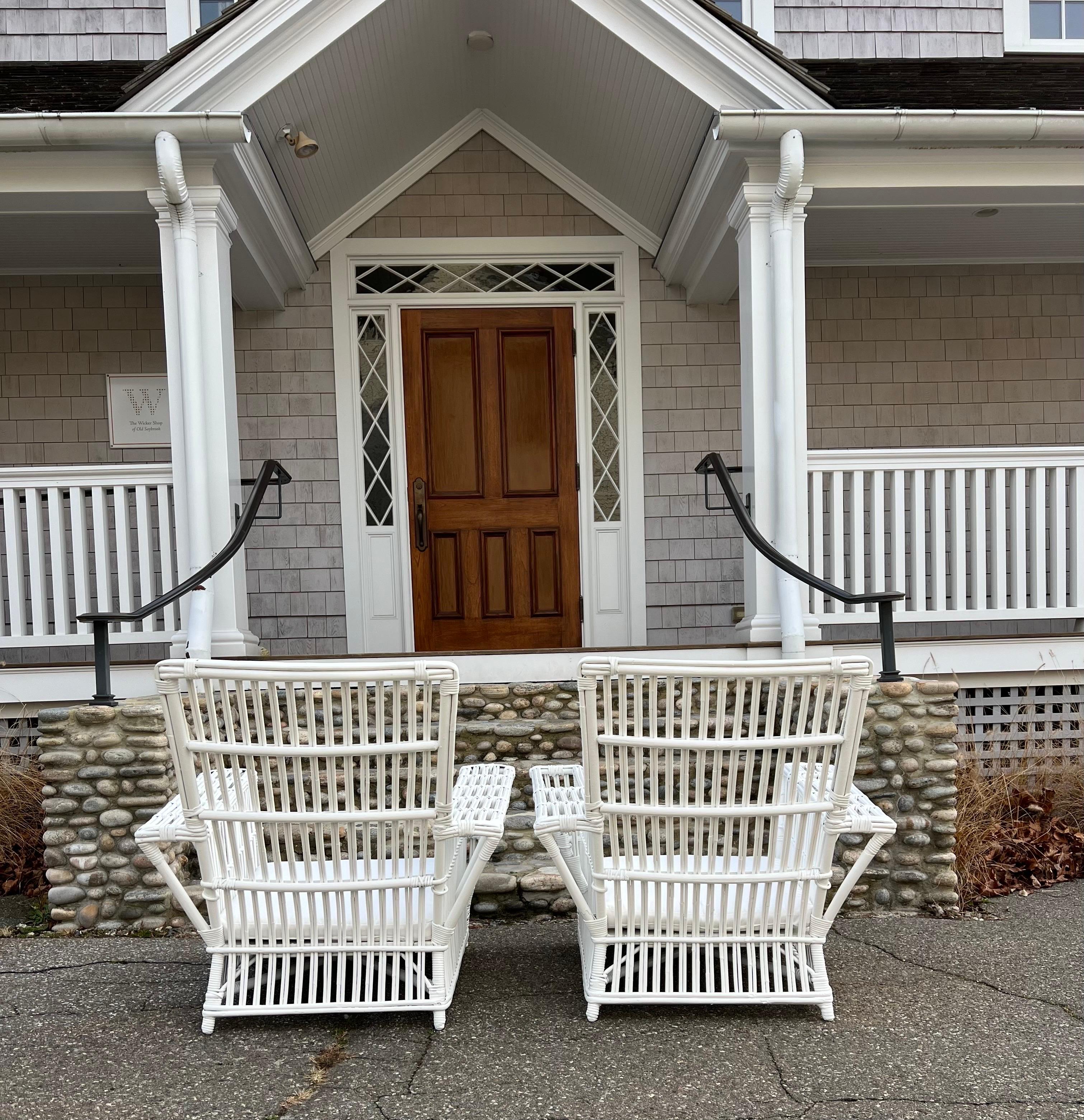Antique Stick Wicker Set For Sale 5