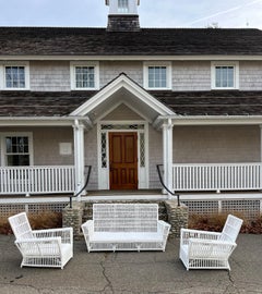 Antique Stick Wicker Set