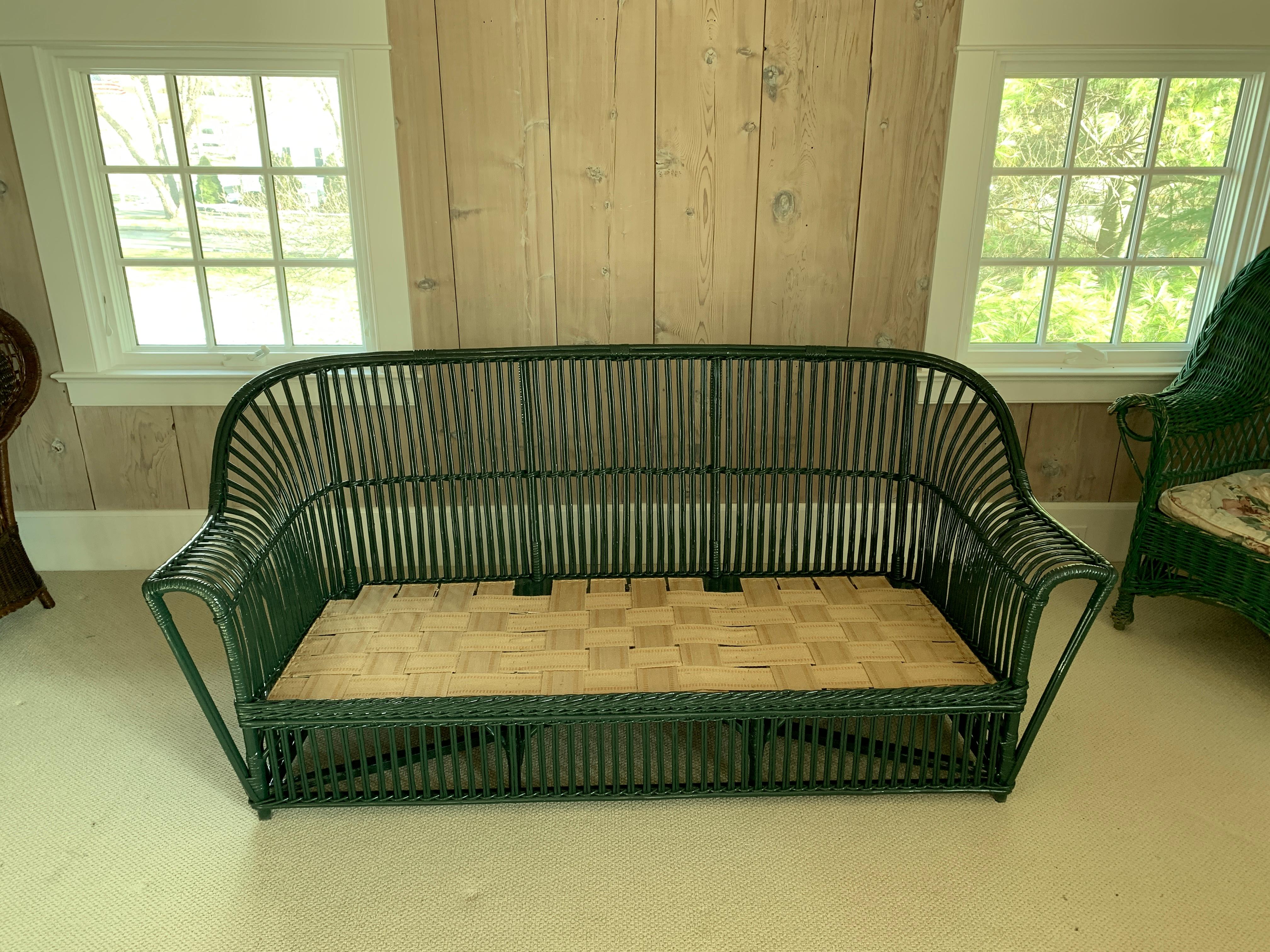 Rattan Antique Stick Wicker Set